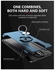 360 Degree Shockproof Case Cover For Huawei Mate 9 Pro Blue