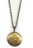 Aurora Round Dragon Locket Necklace - Bronze