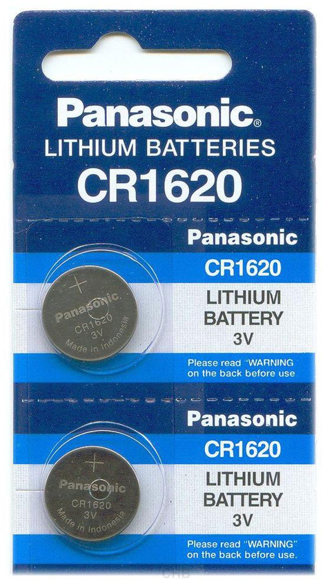 1 x Panasonic Lithium Coin Battery CR1620