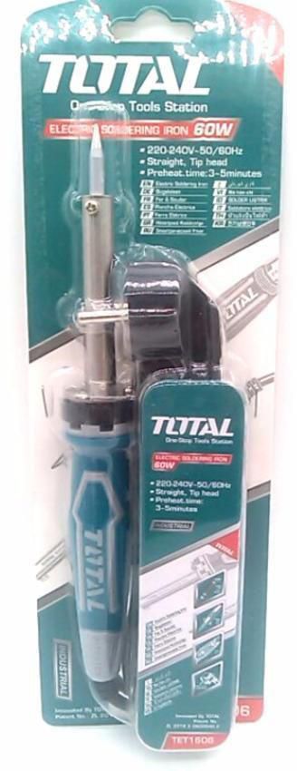 توتال تولز يعمل على سلك كهرباء TET1606 - أجهزة تثبيت اللحام