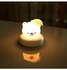 USB Rechargeable Mini Cute LED Night Light Yellow