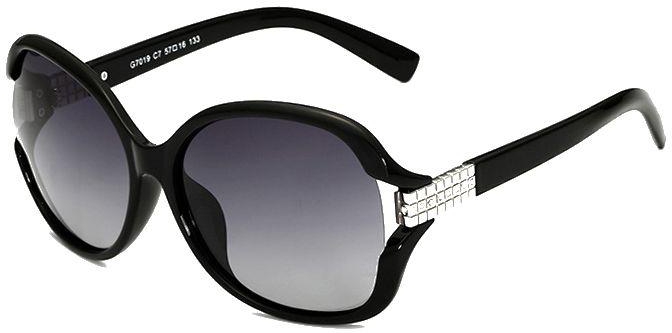 نظارة شمسية للنساء من فيثدا، مقاس 57 مم