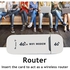 Portable USB Wifi Dongle, 4G USB Modem WiFi Router USB Dongle 150Mbps with SIM Card Slot Car Hotspot Pocket Mobile WiFi (White for SIM Version)