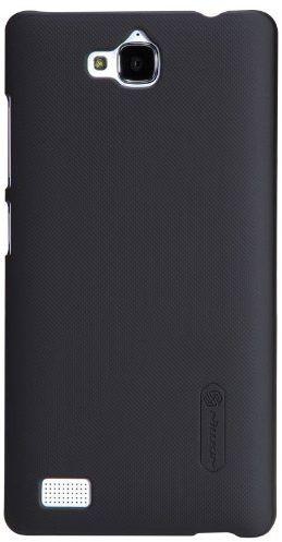 Nillkin Frosted Shield Case Cover For Huawei Honor - 3C With  Screen guard - BLACK