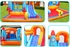 Water Slide Indoor And Outdoor Bouncy Castle Children&#39;s Playground Bouncy Castle Combination