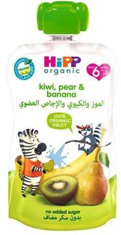 Hipp Organic Kiwi, Pear and Banana 100g