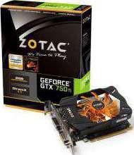Zotac Geforce GTX 750TI 2GB DDR5