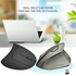 HXSJ T24 6 Buttons 2400 DPI 2.4G Wireless Vertical Ergonomic Mouse With USB Receiver(Black)