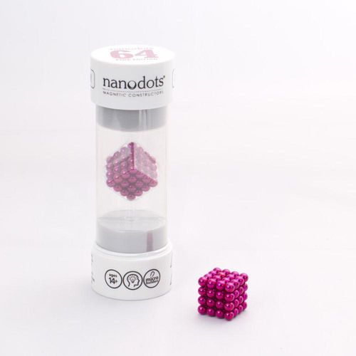 Nanodots 64 Pink Magnetic Dots