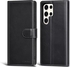 Next store Magnetic Detachable Leather Wallet Case for Samsung S22 Ultra (Black)