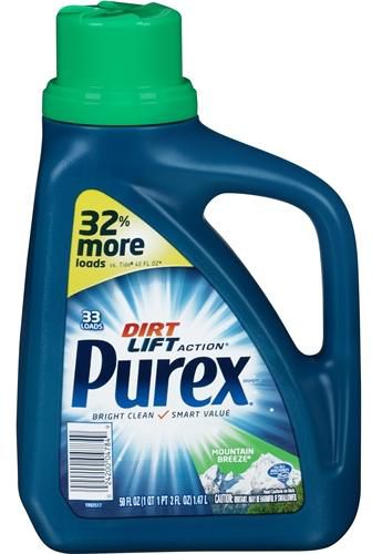 Purex Dirt Lift Action Mountain Breeze Liquid Detergent - 1.4 L