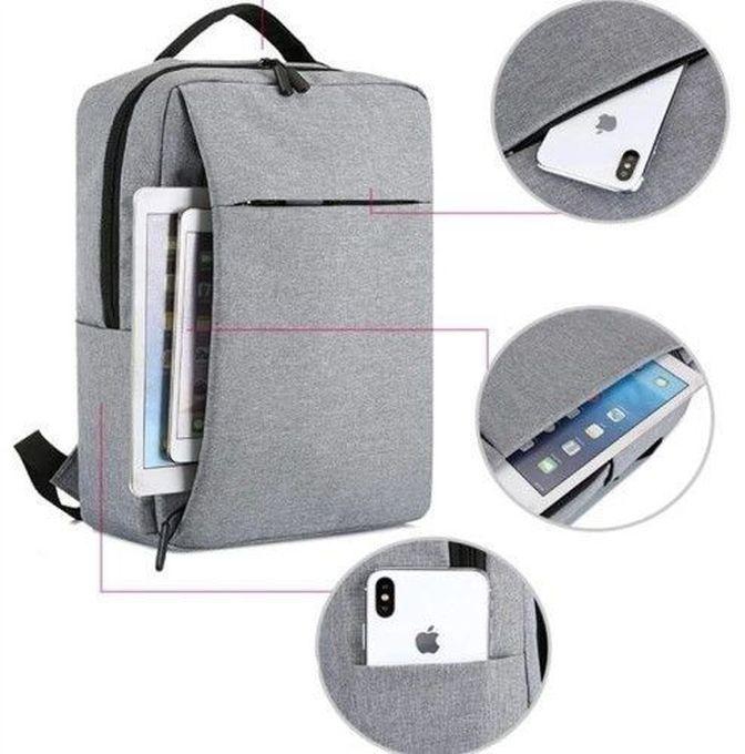 Laptop Bag 156-Inch Laptop With Audio & USB Charge Port – Grey