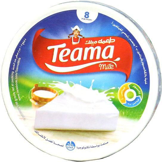 Teama Milk Triangle Cheese - 8 Pieces