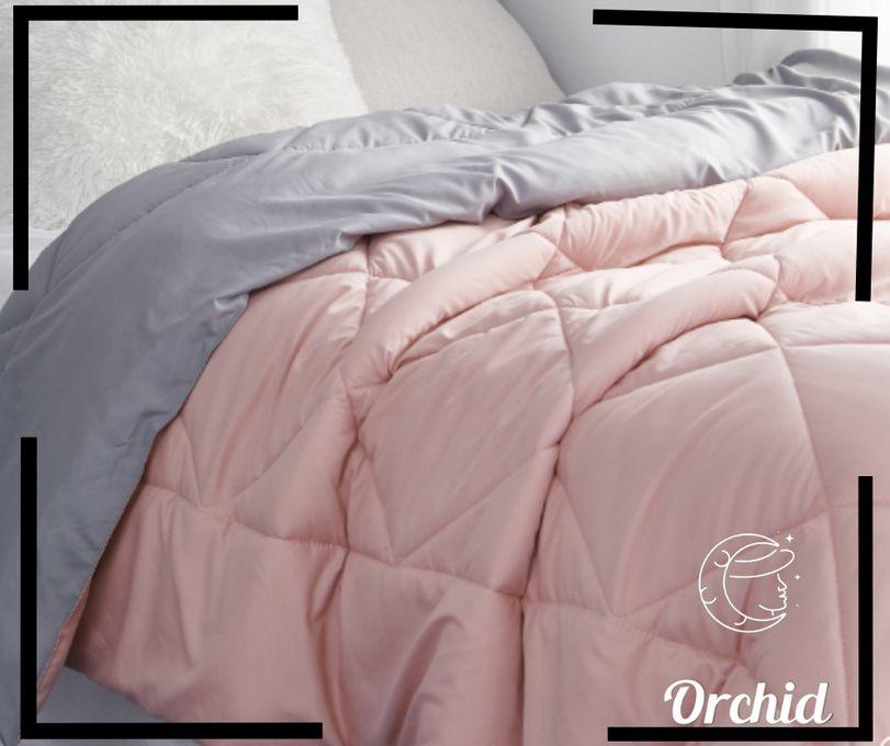 Fiber Orchid Winter Comforter Set - 5 Pcs