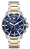 Get Emporio Armani AR11362 Analog Casual Watch For Men, 43 mm, Stainless Steel Band - Silver Gold with best offers | Raneen.com