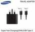 Samsung Galaxy S21 5G Fast Charger 25W/USB TYPE C To C Cable