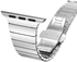 Neworldline Stainless Steel Butterfly Lock Link Watch Band Strap For Apple Watch 38MM
