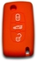 Hanso Car Key Cover for Peugeot Orange