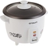 Crownline Rc-168 Rice Cooker W/ Steamer, 220-240 V, 50/60 Hz, 300 W, Cooking Capacity 0.6L, Volume Capacity 1.0 L, White