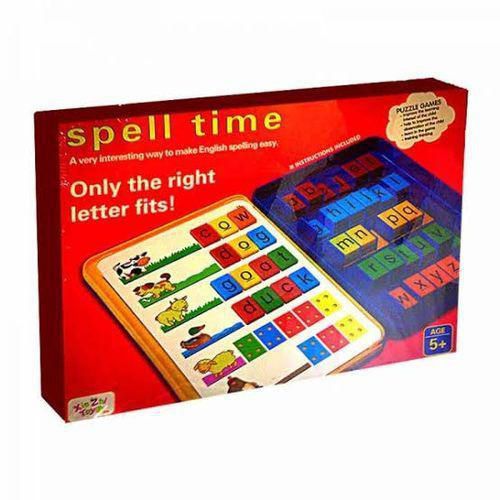 Educational Word Puzzle Board Game (Spell Time)