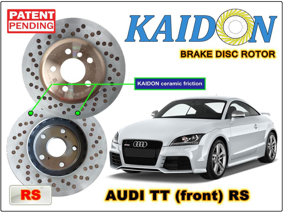 Kaidon-brake AUDI TT Disc Brake Rotor (front) type "RS" spec