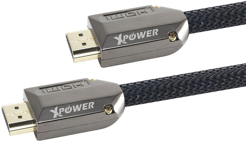 Xpower 4k Ultra HD HDMI to HDMI 2.0 cable 3 Meter 24k Gold connectors / Copper wire - Ethernet UHD