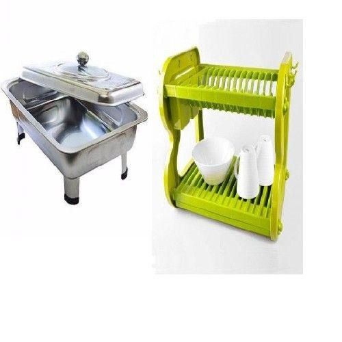 Dish Rack And Chaffing Dish