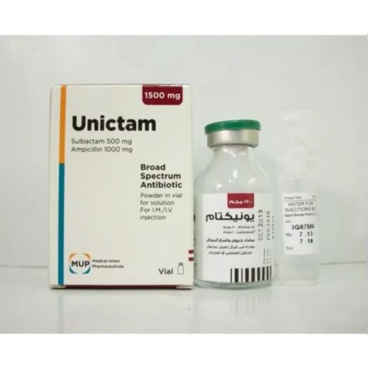 Unictam | Antibiotic | 1500 mg | 1 Vial