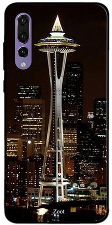 Thermoplastic Polyurethane Skin Case Cover -for Huawei P20 Pro Space Needle Space Needle