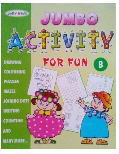 jumbo colouring for fun B
