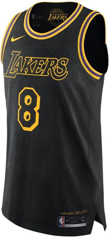 Kobe Bryant City Edition Authentic (Los Angeles Lakers) Men's Nike ...