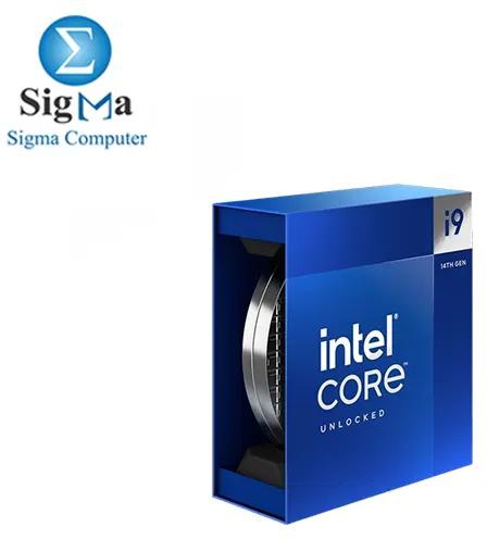 CPU-Intel-Core i9-14900K 8P 16E Core 32 Threads 2.4 GHz 6.0 GHz Turbo Socket LGA 1700 Processor