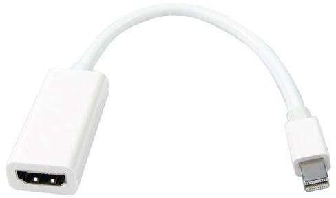 Mini DisplayPort to HDMI Adapter, 20cm Length, White |