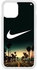 Protective Case Cover For Apple iPhone 11 Nike (White Bumper)