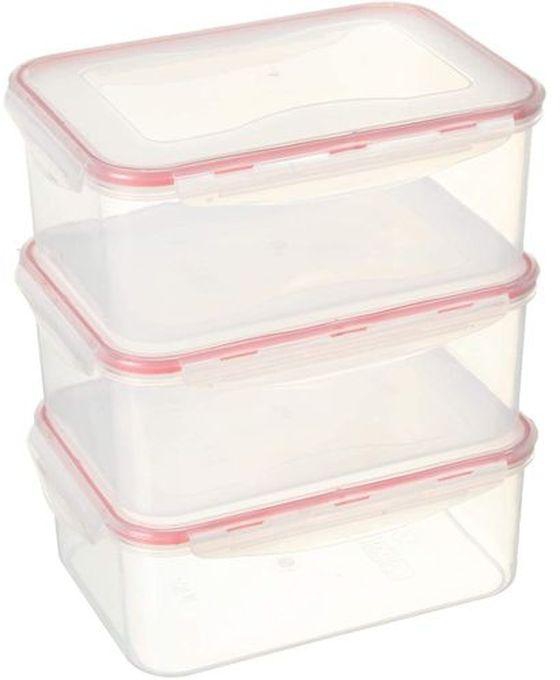 Healthy Food Storage Container 2200 ML - 3 PCs