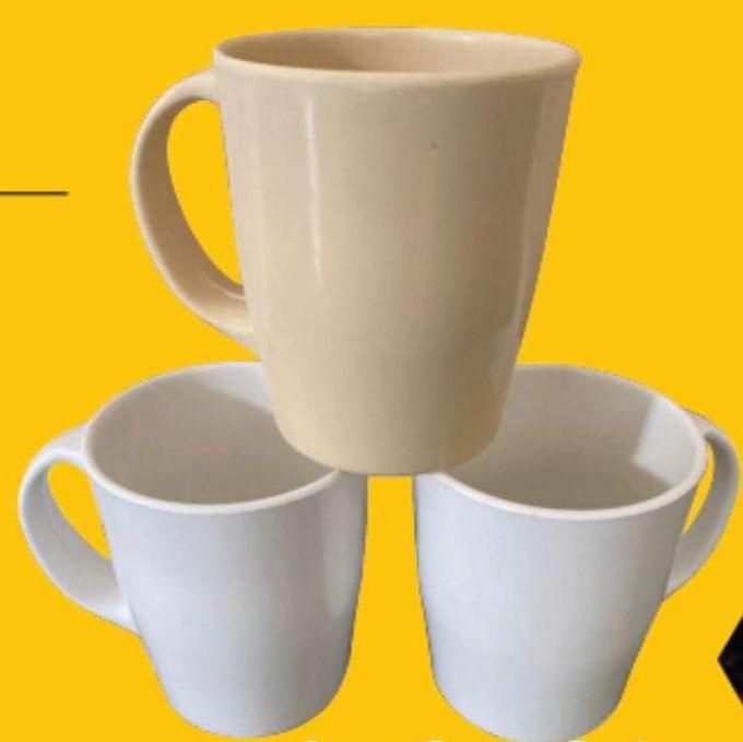 Classic Melamine Mug Coffee Tea Cup - Set Of 6