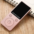 Generic Portable MP3 / MP4 Player with FM Radio/Video Player/Voice Recorder/E-Book Reade Ultra Slim Music Player ( Max Support 32 GB Micro SD Card, But Not Including Micro SD Card) (Rose Gold/A) DNSHOP