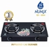 Nunix INFRARED GAS STOVE DOUBLE BURNER TEMPERED GLASS