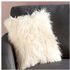 Fur Cushion White