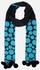 Bella Donna Polka Dots Scarf - Turquoise