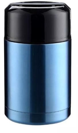 304 Insulated Food Flask - Blue
