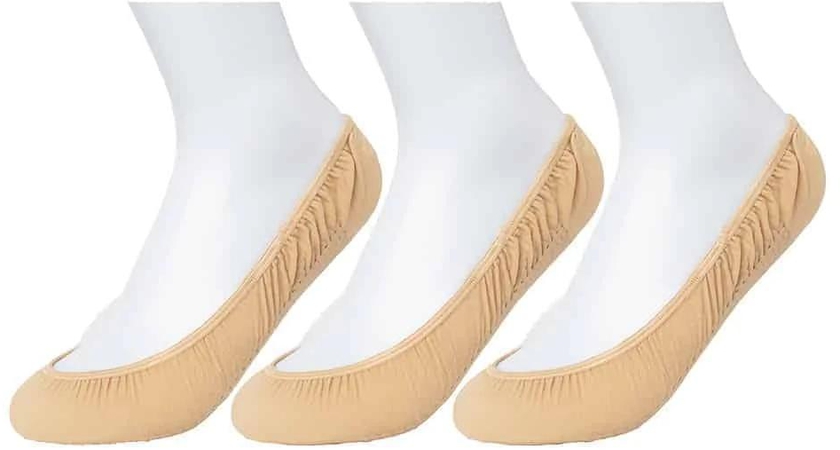 Ultra Low Cut Socks Women No Show Hidden Invisible for Summer – 3 Pairs