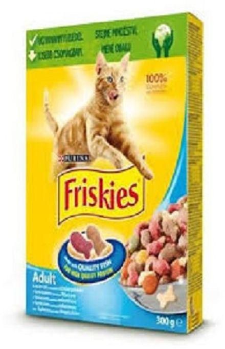Purina Friskies Cat Dry Food With Ocean Fish - 300gm