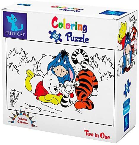 Winnie the pooh - coloring 2 in 1