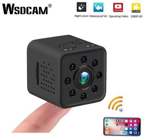 Mini Camera WIFI Camera SQ13 SQ23 SQ11 SQ12 FULL HD 1080P Night Vision Waterproof Shell CMOS Sensor Recorder Camcorder JUN(SQ23 Blue)( Add 8GB TF Card)