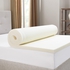 Get Bed N Home Memory Foam Mattress Topper, 200×160×5 cm - Off White with best offers | Raneen.com