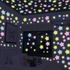 Luminous Stars Glow In The Dark Wall Stickers - 100 Pcs Pink