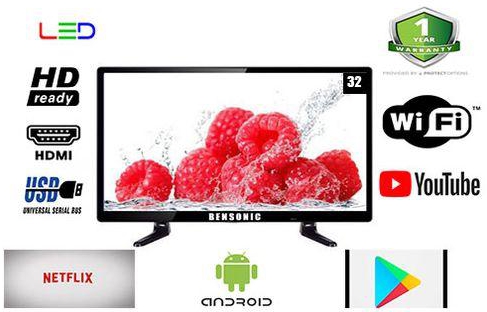 Bensonic 32 Inches Android Smart Television