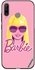 Protective Case Cover For Huawei P30 Lite Pop Barbie Design Multicolour