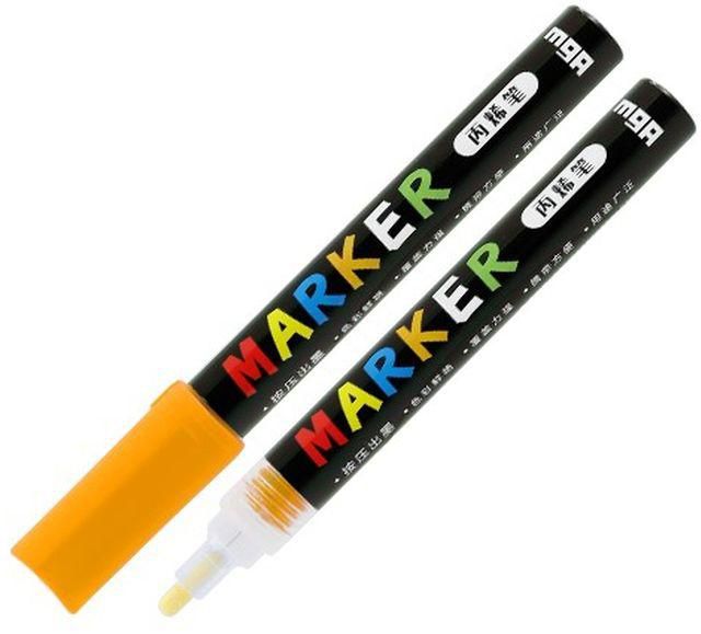 MG Orange Acrylic Marker 2mm - No: ZPLN657055